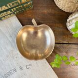 Apple-shaped brass tidy