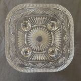 1950s crystal fruit bowl