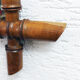 Miroir vintage bambou 61 x 79 cm