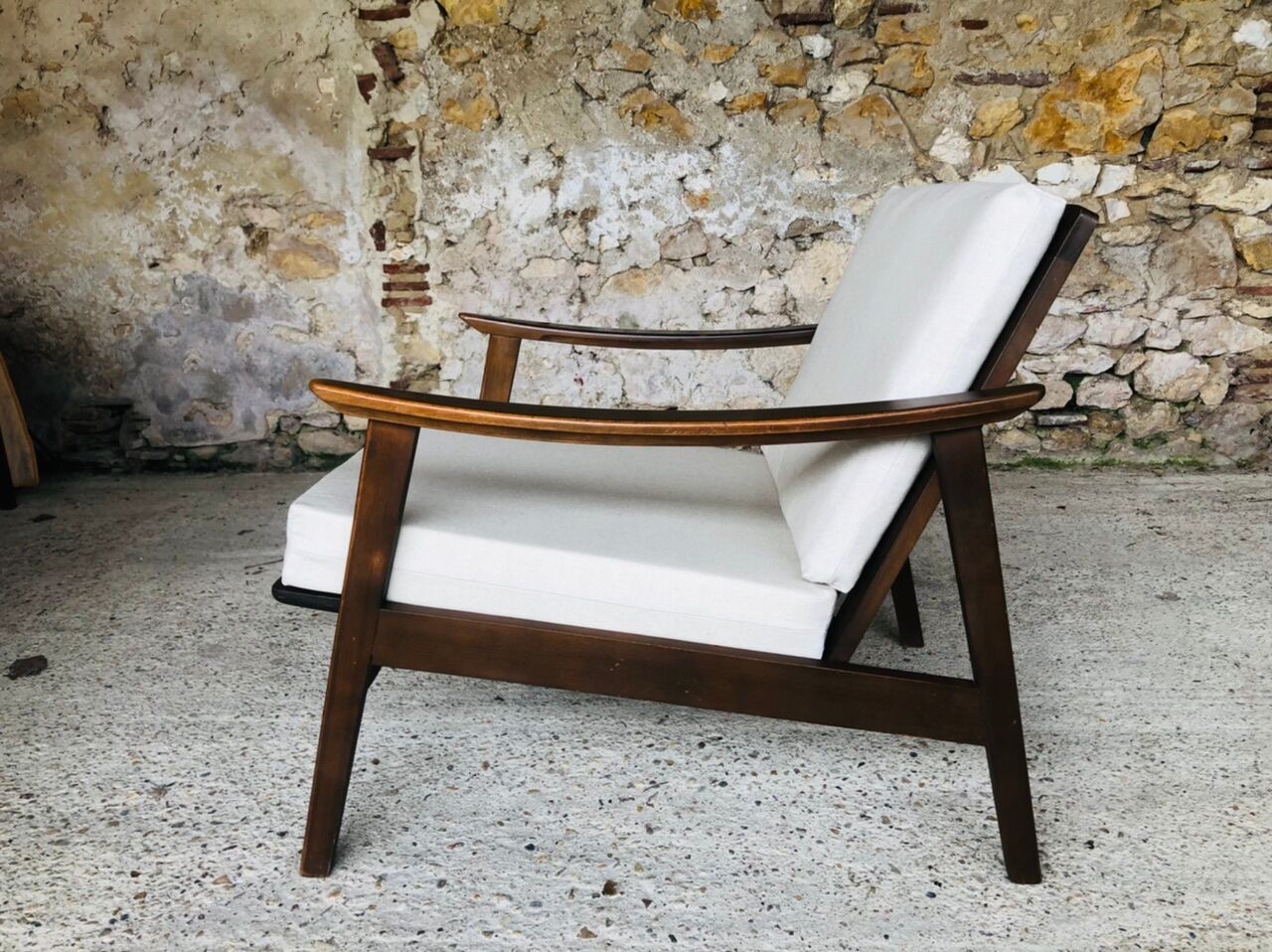 Scandinavian armchair by JM Yugoslavia, Circa 60