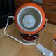 Vintage orange Eye Ball lamp