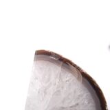 Agate bookends, Geode 60s