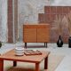 Mid century shoe cabinet | vintage - sidetable