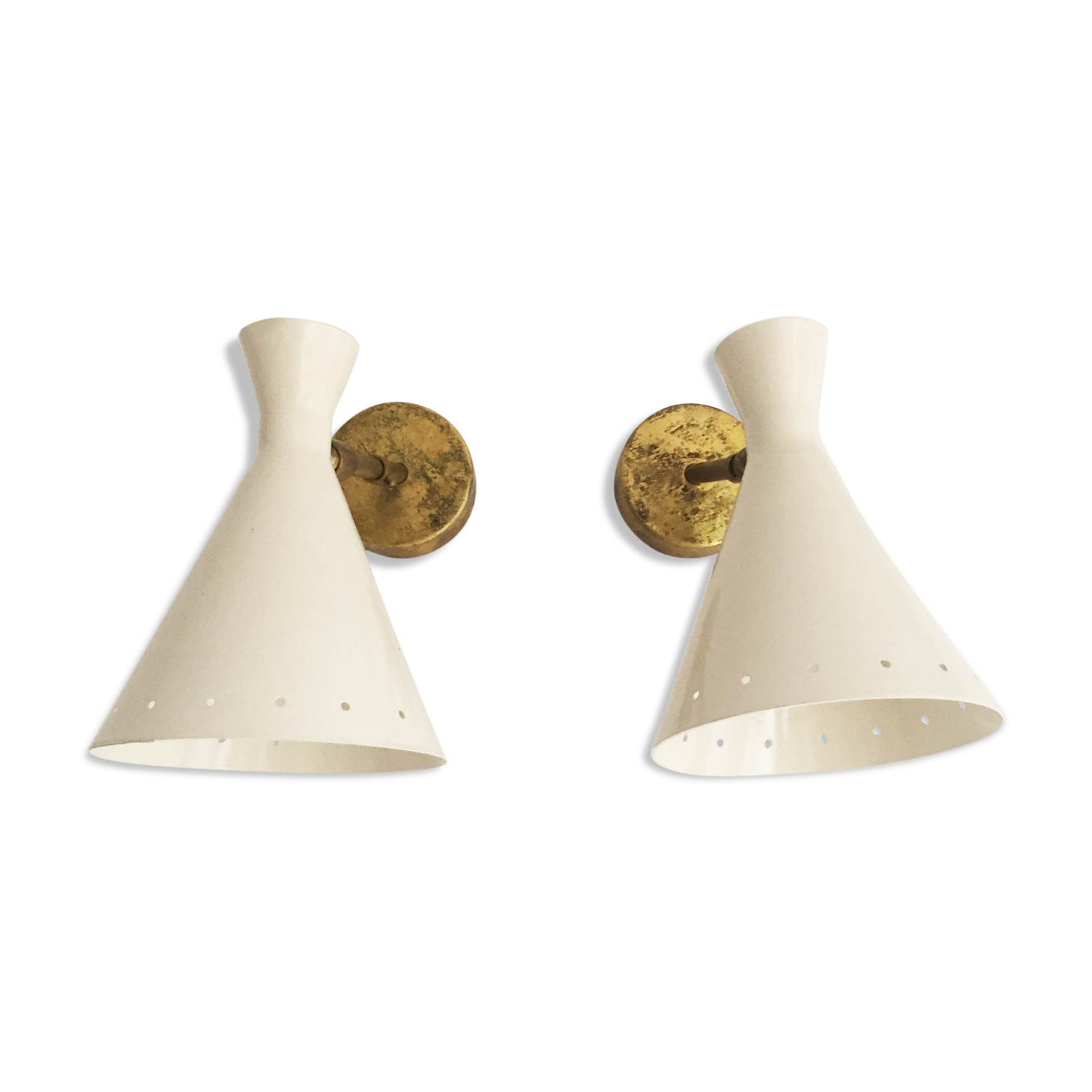 Pair of Italian sconces from the 1950s