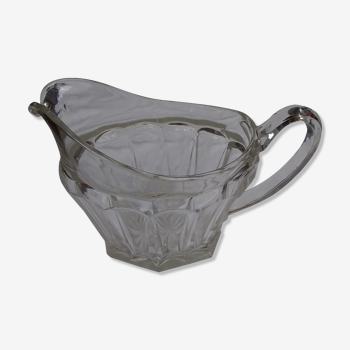 Broc pitcher vintage molded glass