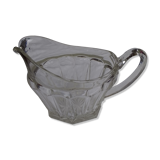 Broc pitcher vintage molded glass