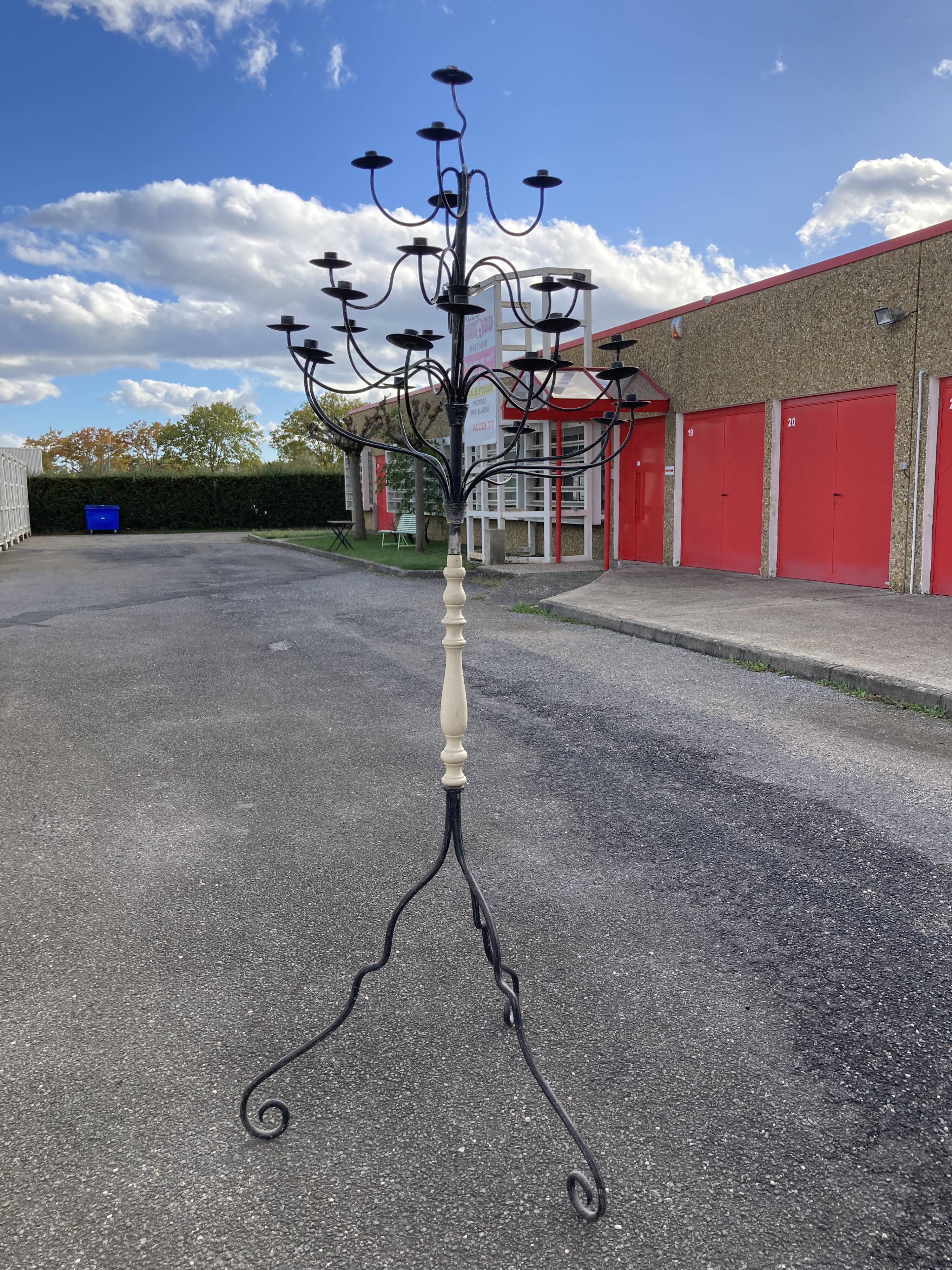 Grand Danish candelabrum