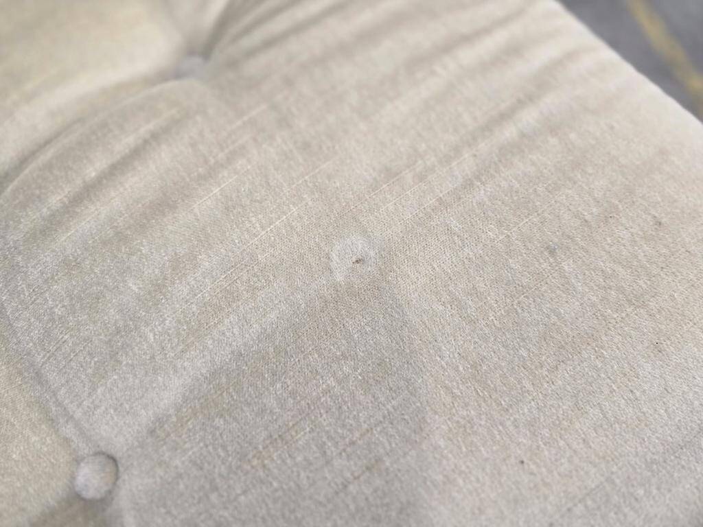 Vintage space age two-seater sofa