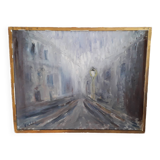 Tableau ancien à l'huile