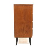 Scandinavian teak chest of drawers, Sweden, 1950
