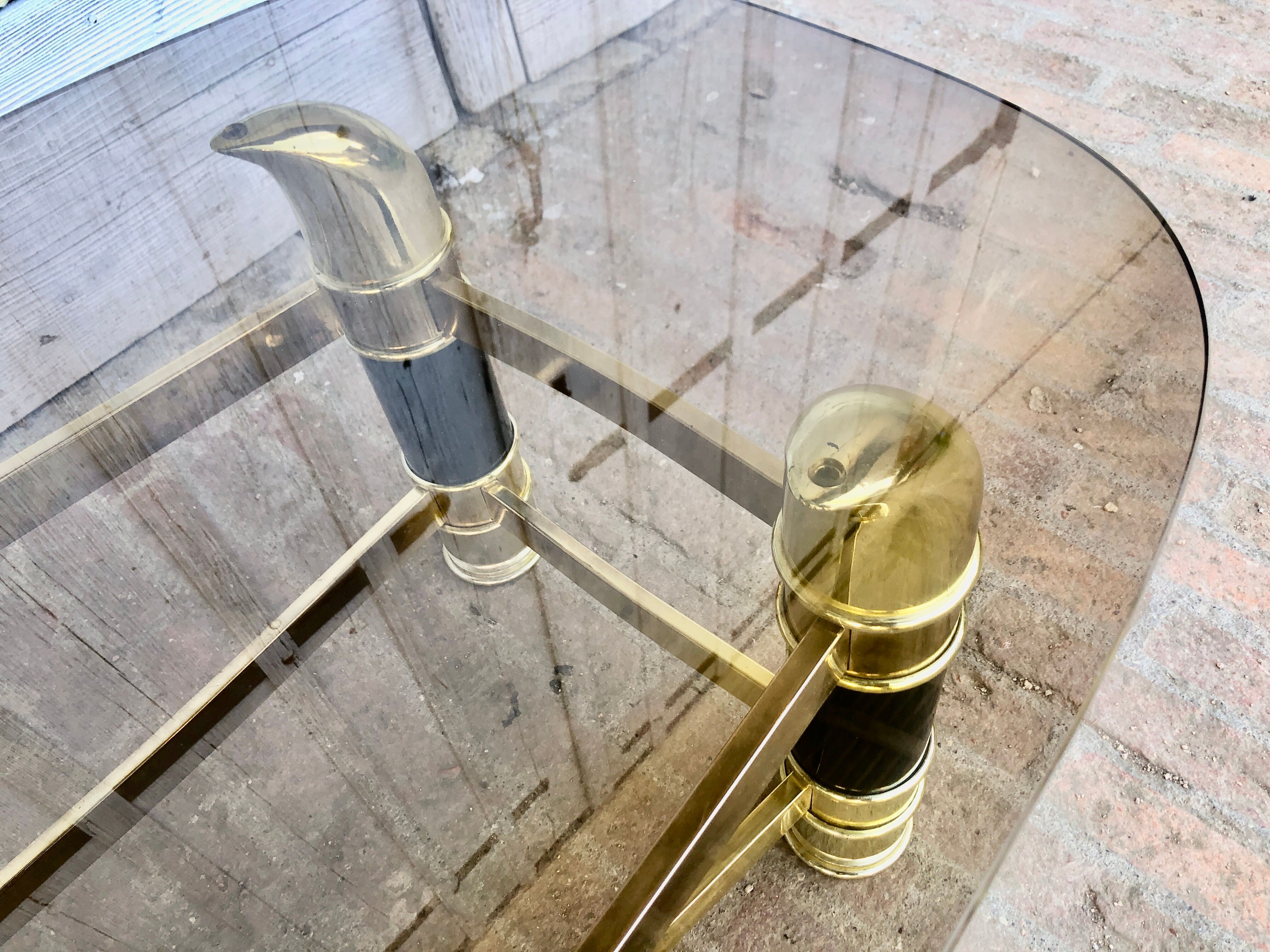 Hollywood regency coffee table