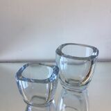 Paire de vases en cristal de Strombergshyttan
