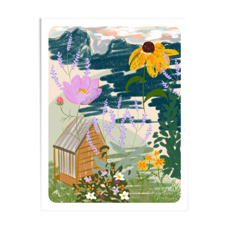 Illustration "Garden" A4