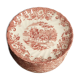 Johnson bros coaching scenes glossy porcelain dessert flat plates diameter: 18,18cm, 8 p