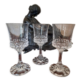 Crystal glasses early twentieth century