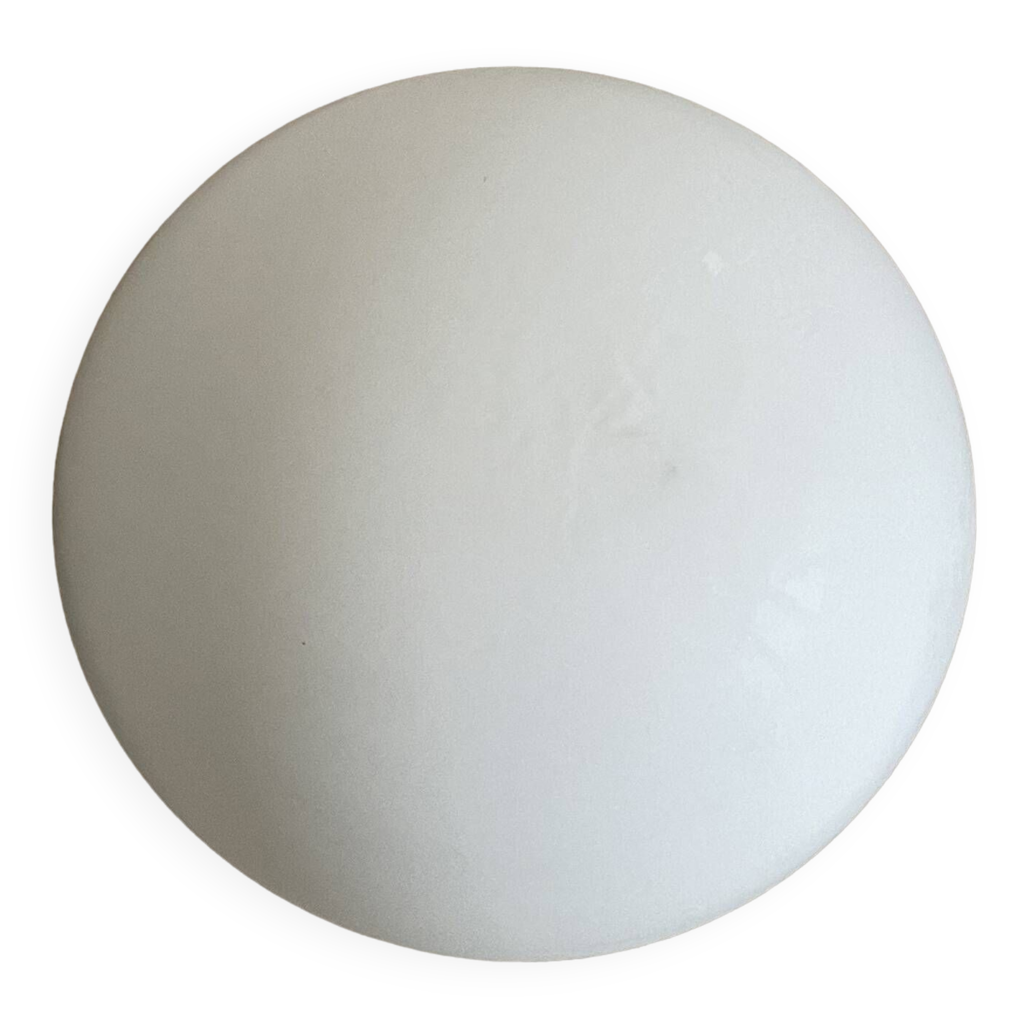 Small opaline wall or ceiling light D15cm