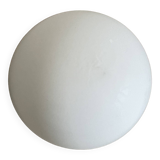 Small opaline wall or ceiling light D15cm