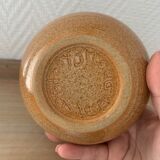 Vase pique-fleurs en grès signe Dehoux