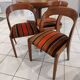 Lot de 3 chaises Baumann modèle Gondole vintage 1970
