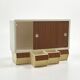 Petit meuble de rangement Curver modèle 004420 plastique Pays-Bas années 70