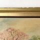 Oil on canvas framed countryside landscape