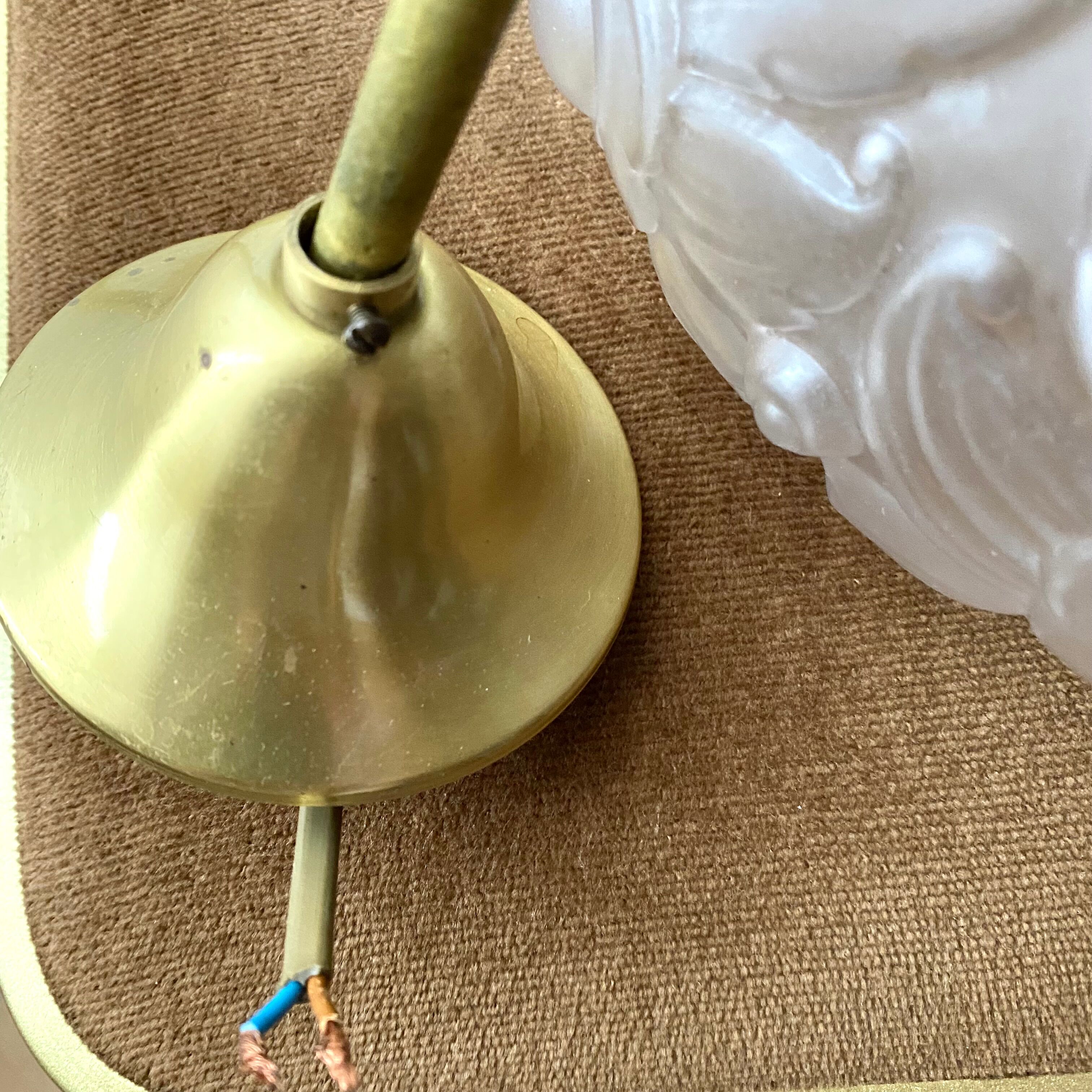 Art deco pendant lamp