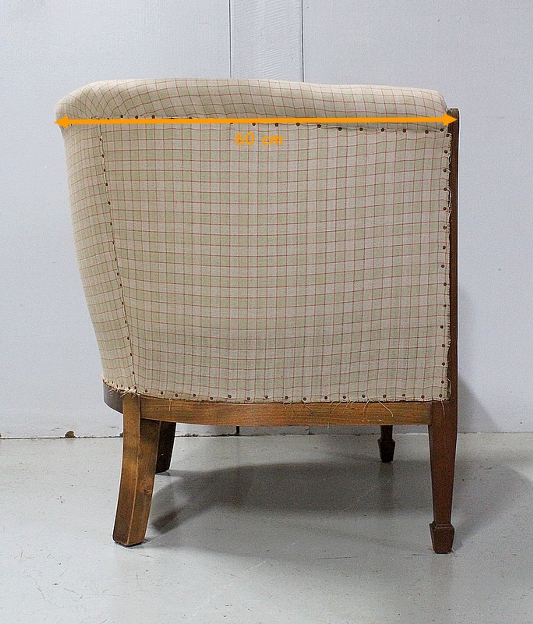 Mahogany armchair, Art Deco 1930