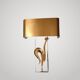 Maison Charles wall lamp modernist gilded bronze Very good condition height 3