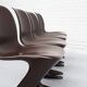 Lot de 4 chaises Z par Ernst Moeckl pour Horn Collection années 1970