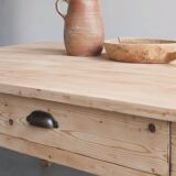 Table de ferme restaurée