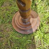 Vintage twisted turned wood column