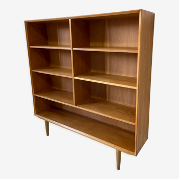 Danish vintage bookcase oak