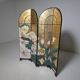 French four-panel room divider by Fournier Decoration Paris, 1980s