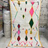 Tapis Azilal Berbère Marocain 2m40 x 1m34