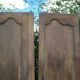 Portes d'armoire en chêne