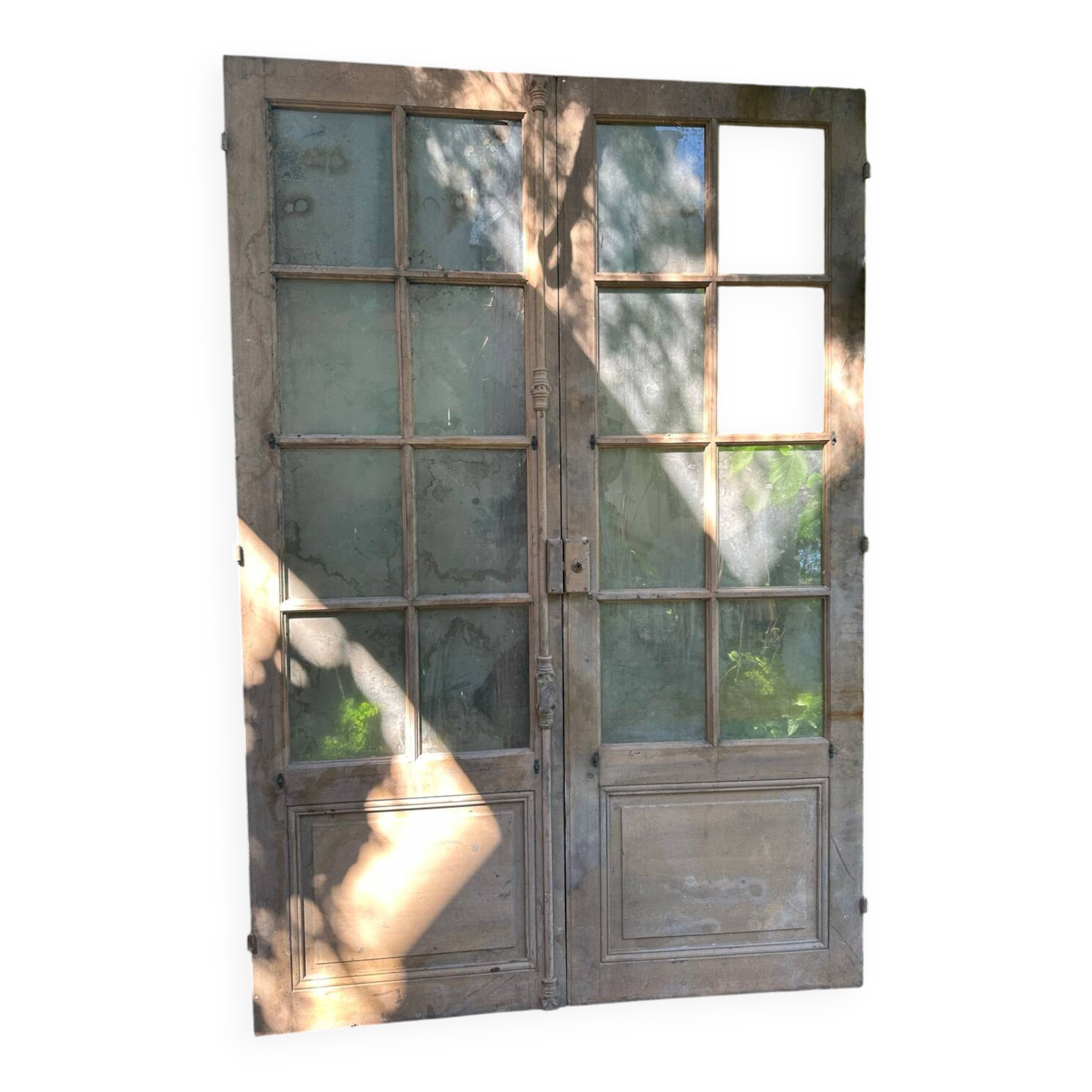 Double-leaf interior French doors