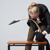 Nastro table lamp, Alberto Fraser for Stilnovo