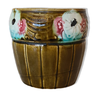 French Art Nouveau Flower Pot Orchies, 1920s