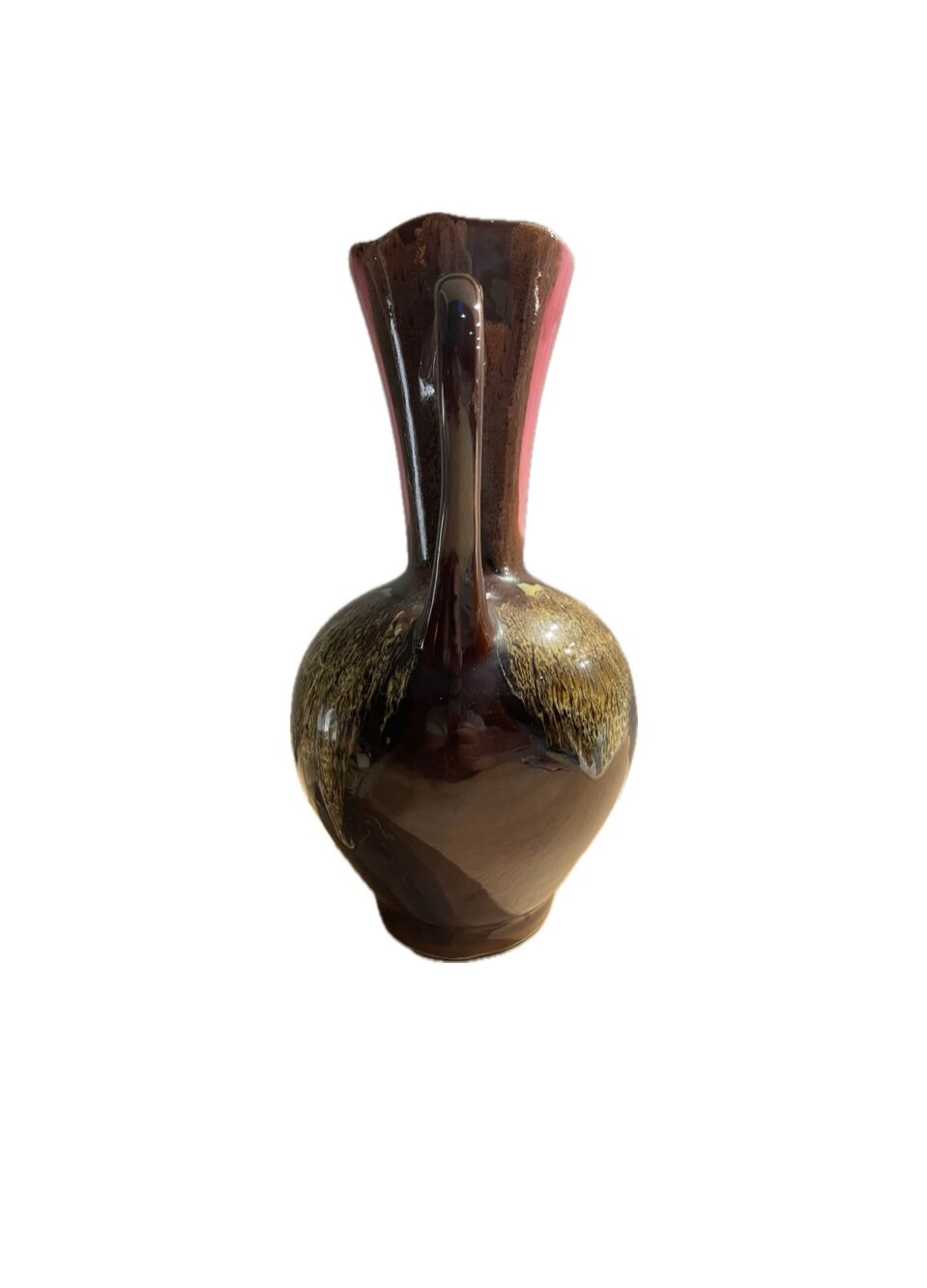 Amphora vase in the Fat Lava style.