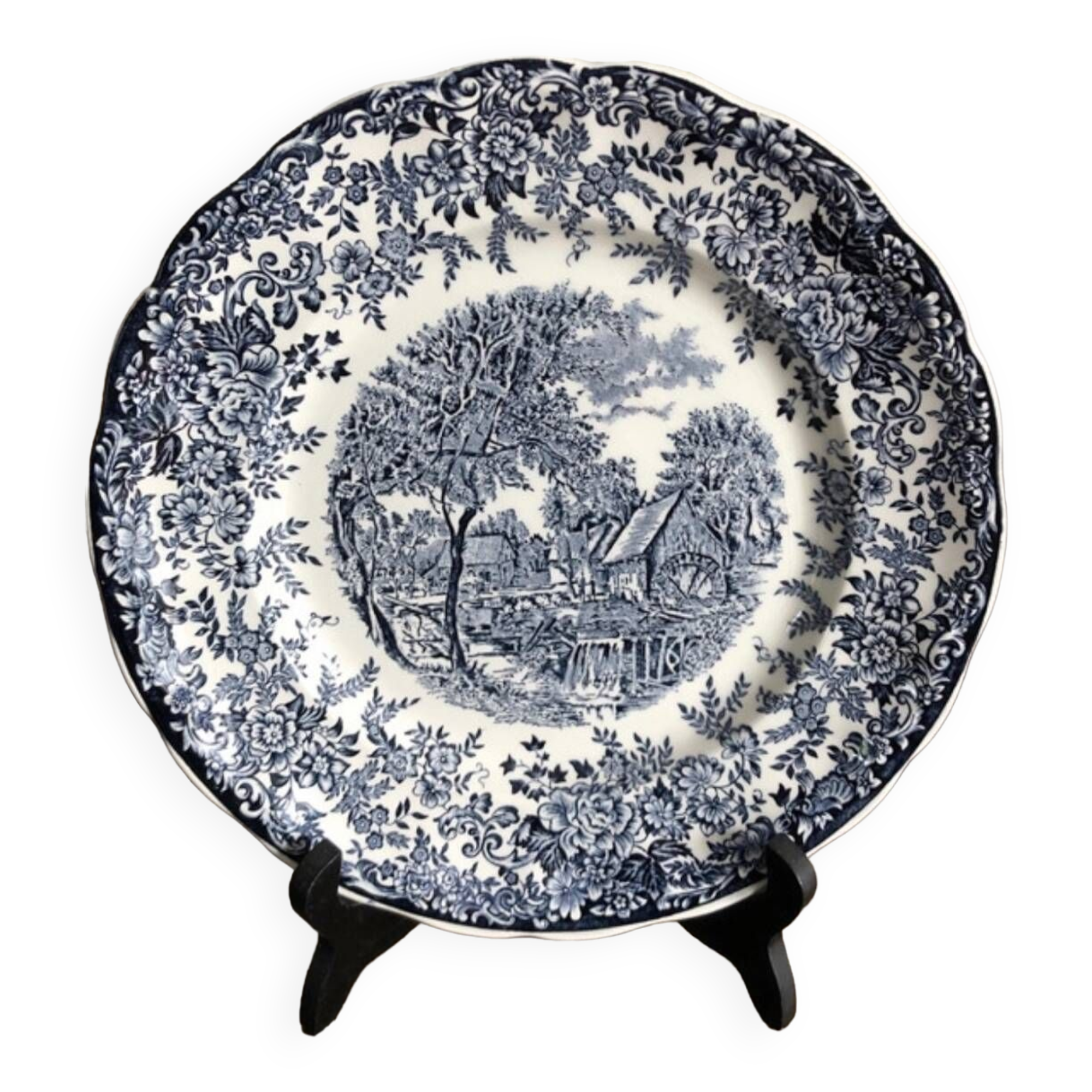 Assiette Décorative KG Lunéville - Service 'Villes Du Monde' Le Caire Égypte
