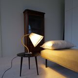 Swedish sculptural table lamp in Art Deco style from the 1970s.