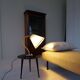 Swedish sculptural table lamp in Art Deco style from the 1970s.