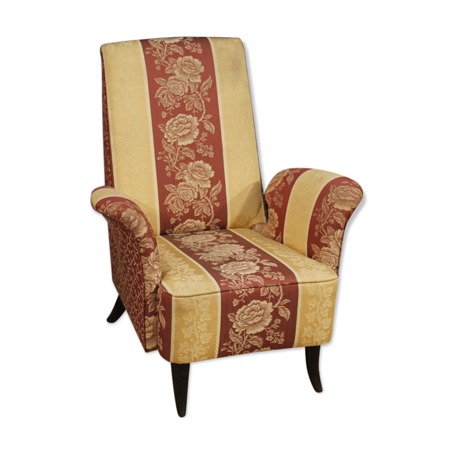 Italian Chair in fabric flowers
