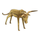 Bronze zebu