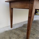 Antique rustic farmhouse table made in the 1900s - 1.54m