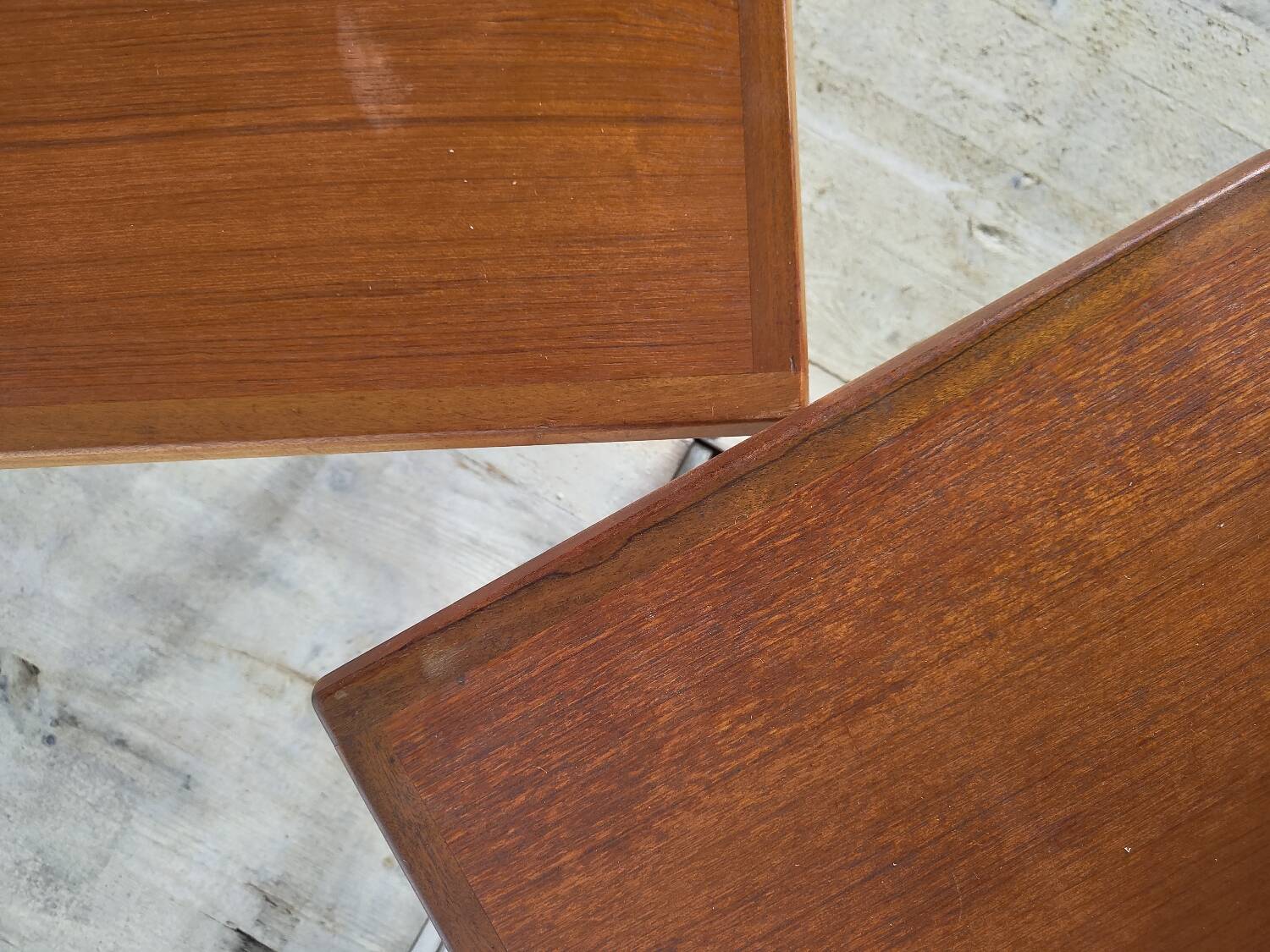 Vintage mid-century nesting tables