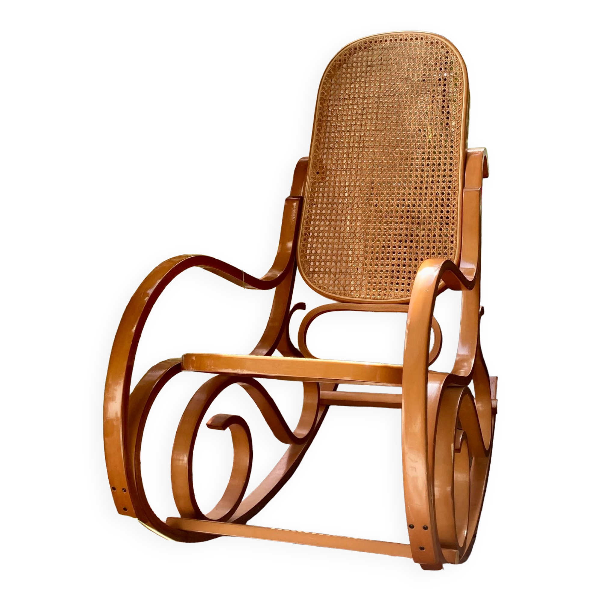 Rattan rocking chair