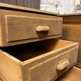 Raw oak drawer furniture