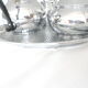 teapot, milk jug, sugar bowl, silver stainless steel, 1980,