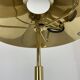 Grande lampe de table moderniste originale en laiton de 72 cm par ANTA Leuchten, Allemagne,